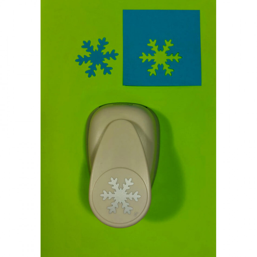 Dekoračný dierovač jumbo 5,08 cm Vločka