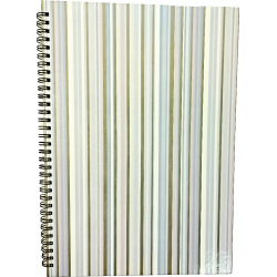 MOVEO Záznamová kniha A4 špirála more fialová