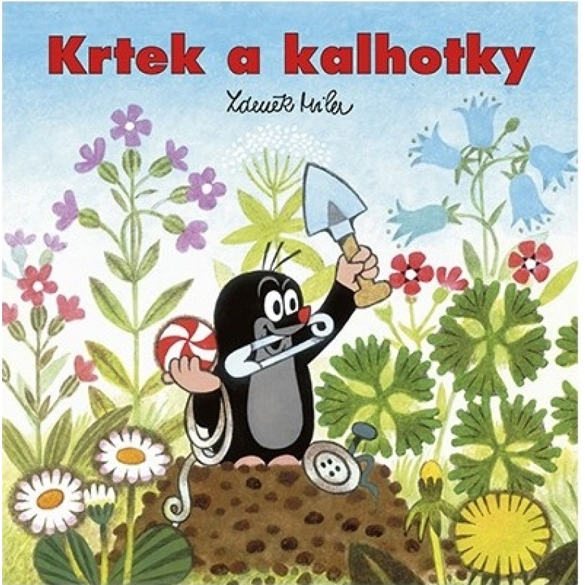  Omaľovánka 21 x 21 cm Krtko a nohavičky