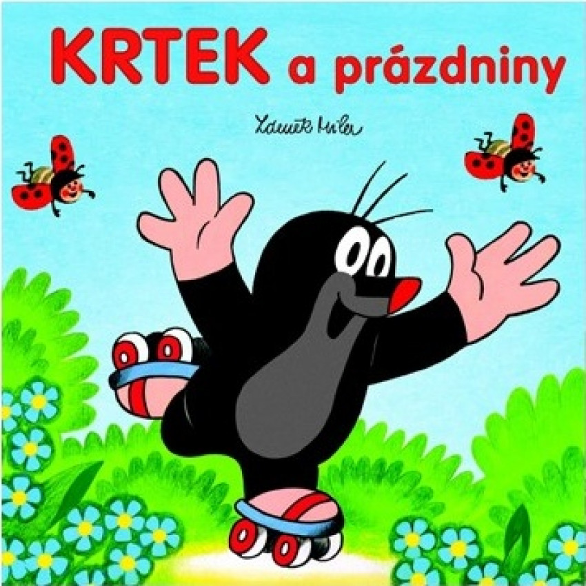  Omaľovánka 21 x 21 cm Krtko a prázdniny