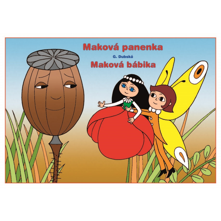  Omaľovánka A5 Maková bábika
