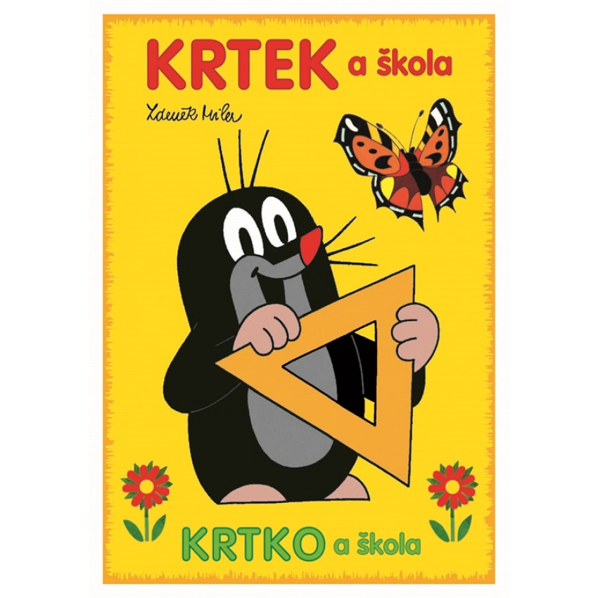  Omaľovánka A5 Krtko a škola