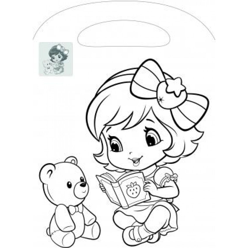  Omaľovánka do ruky 21 x 29,7 cm Strawberry