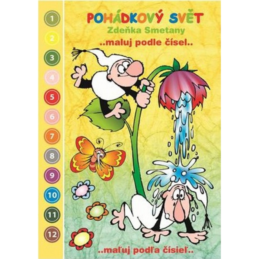  Omaľovánka Didaco Maľuj podľa čísiel Rozprávkový svet