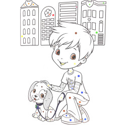 Omaľovánka Paw Patrol