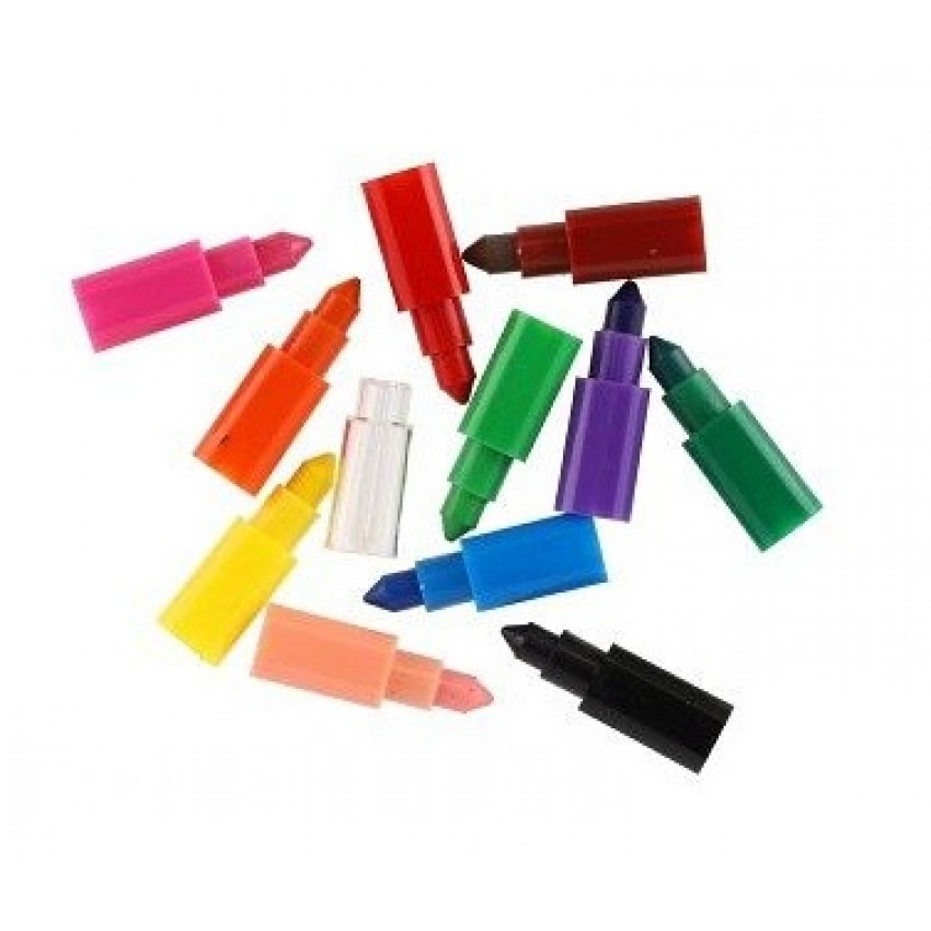 Omaľovanka Strawberry maľuj podľa farebných bodiek + maxi voskovky