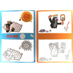 Omaľovanka Kreatívny zošit Krtkov zošit 2 + samolepky