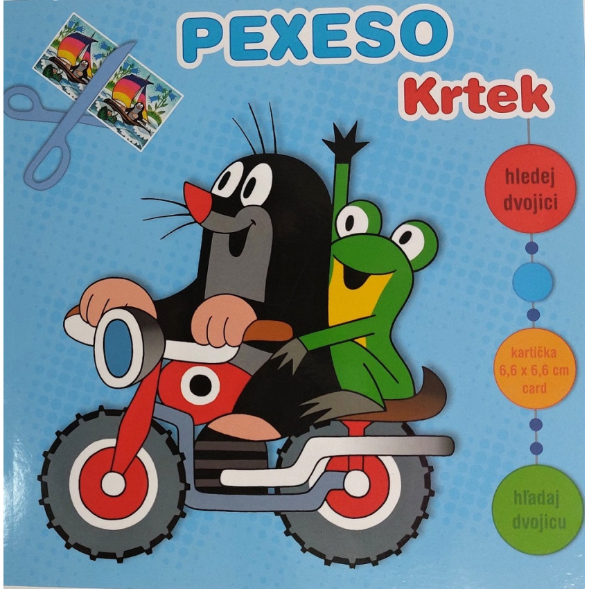 Pexeso 21 x 21 cm Krtko 