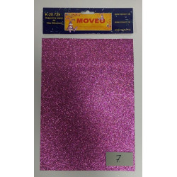 Glitrovaný papier-bledo-fialový