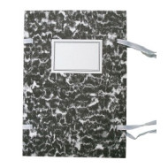 Drôtený stojan na časopisy 90x295x258mm čierny