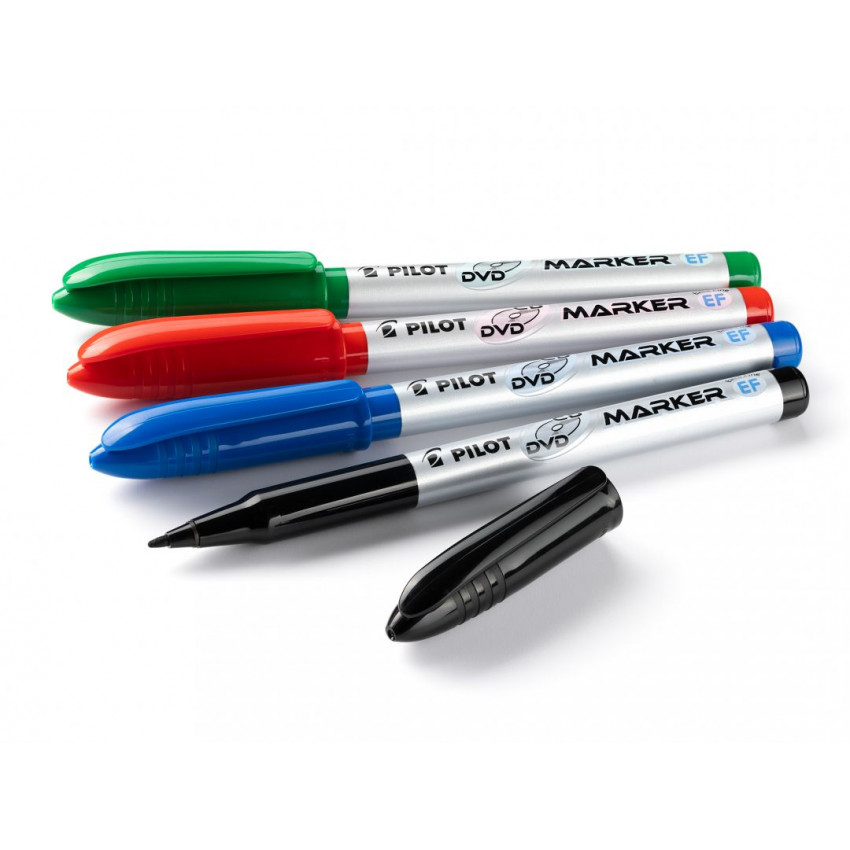 Pilot CD-DVD Marker - Popisovač Begreen - Extra Tenký Hrot (EF) modrý