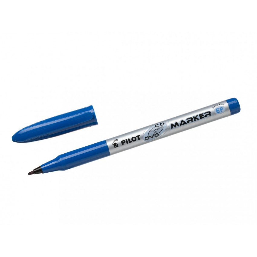 Pilot CD-DVD Marker - Popisovač Begreen - Extra Tenký Hrot (EF) modrý