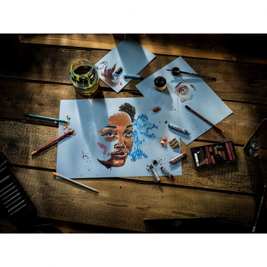 Rembrandt skicár mystická modrá A3 180g, 50 listov