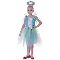 Anjel, karnevalový kostým krídla, svätožiara