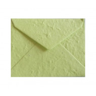 Obálka-ručný papier C5  kanáriková 10ks