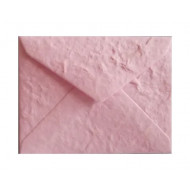 Obálka-ručný papier C5 ružová 10ks