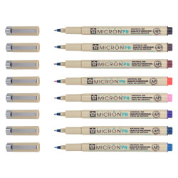 Sakura Pigma Micron PN set 8 Assorted Colours