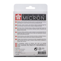 Sakura Pigma Micron Set Black 10ks