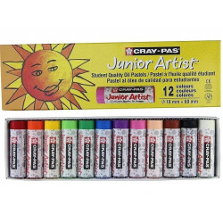 Pastel hrubý mastný 12ks