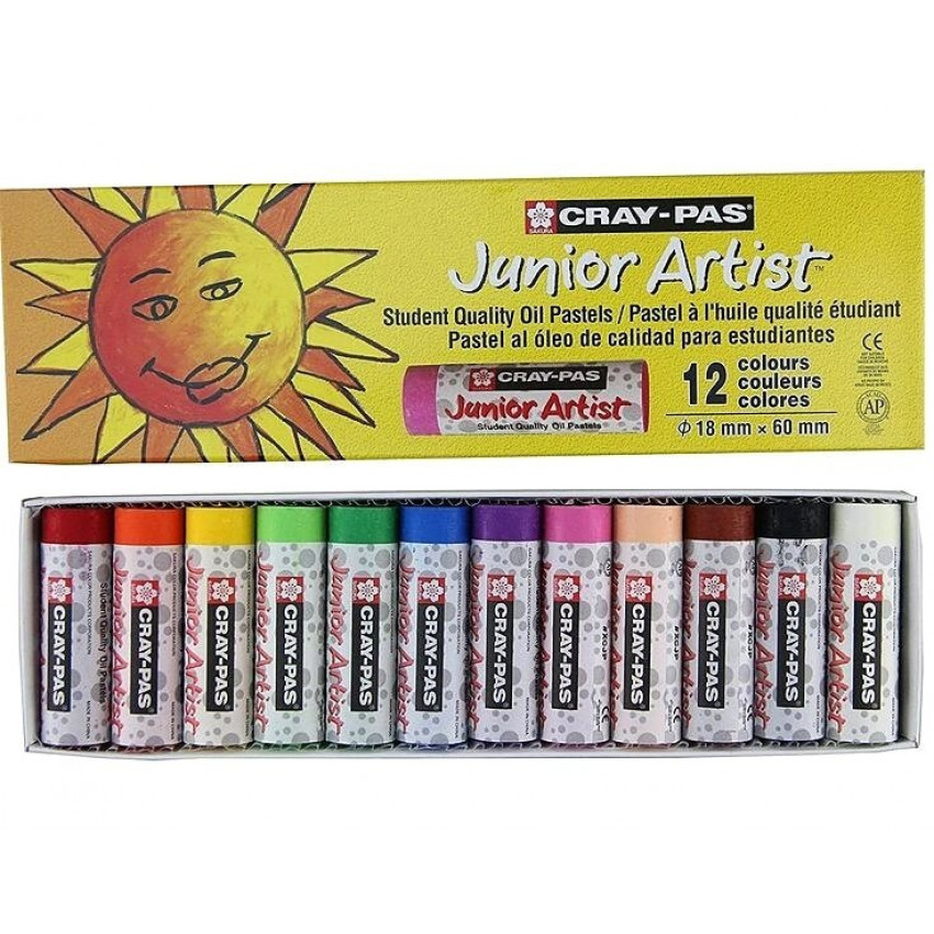 Pastel hrubý mastný 12ks