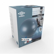 Fitness lopta 65cm modrá