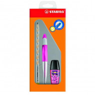Stabilo EASYergonomics set L ružový 
