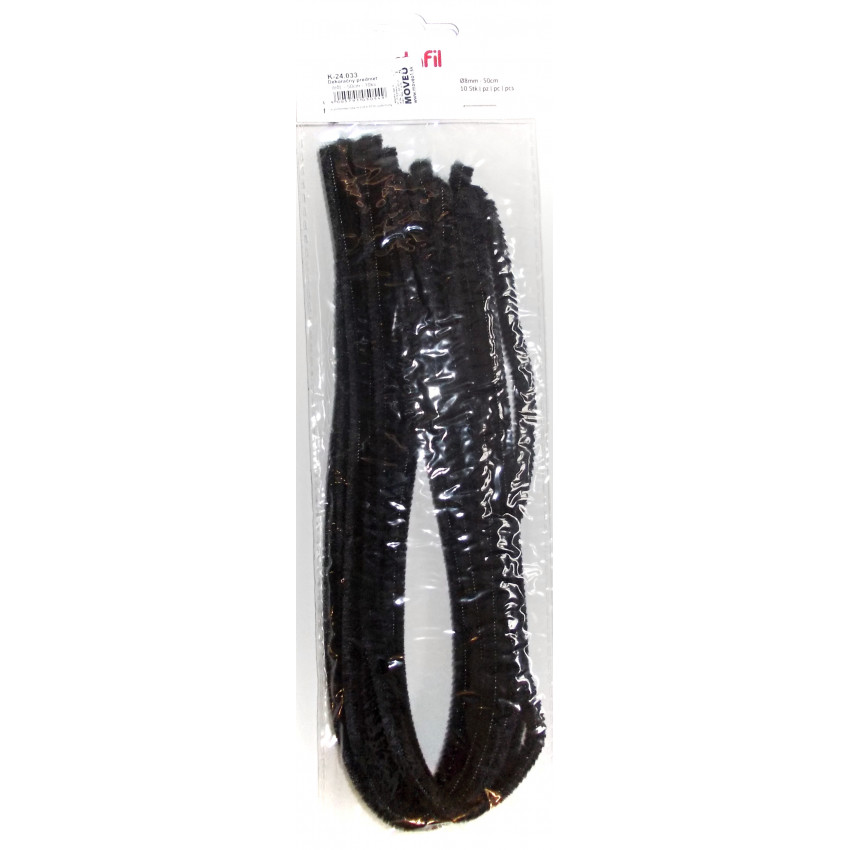 Dekoračné drôtiky čierne