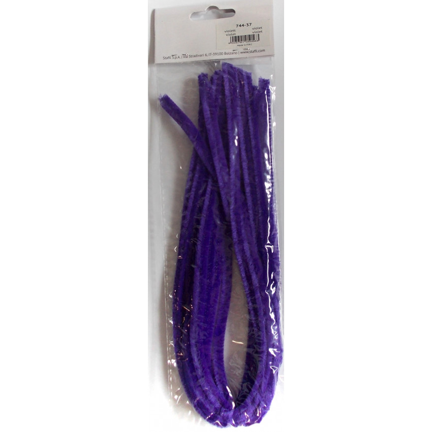 Dekoračné drôtiky fialové
