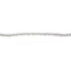 Dekoračné drôtiky ľadovo biele 10 ks