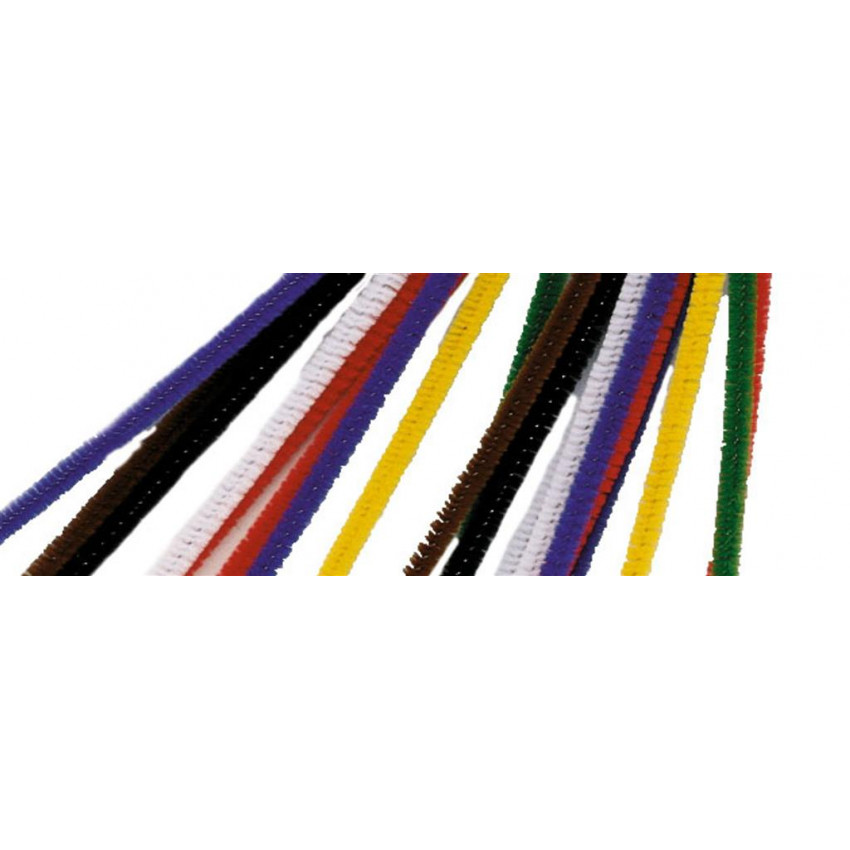 Dekoračné drótiky mix farieb 50 cm 10 ks