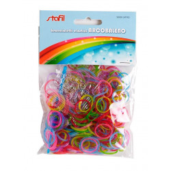 Gumičky na náramky 300ks neónové