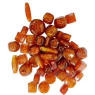 Stafil Korálky sklenené mix 0,5kg ruggine hnedé