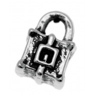 Kovová korálka Zámok 5ks