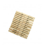 Drevené štipce 7,2cm prírodné 50ks