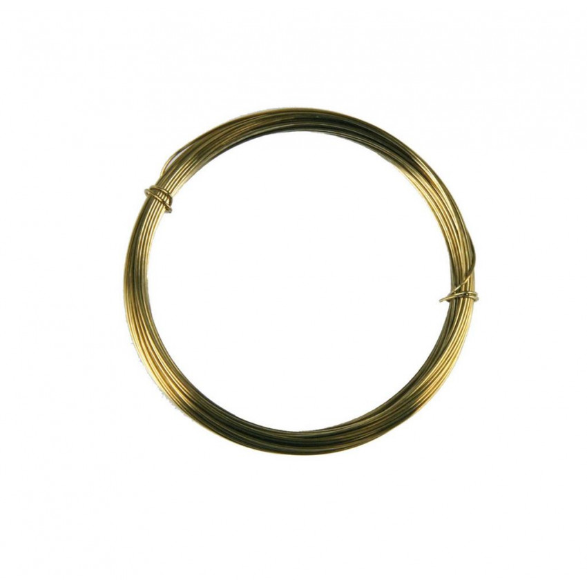 Dekoračný drôt 0,40 mm 20 m zlatý