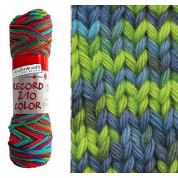 Dekoračná šnúra color 10 m tyrkysovo-modro-zelená