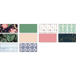 Baliaci papier Folia, 10 rôznych, 50 cm x 70 cm, 80g, 10listov