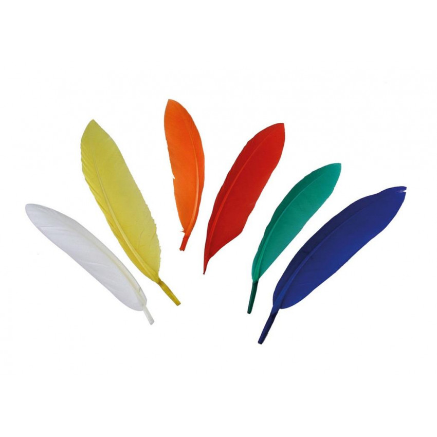 Dekoračné pierka 20 ks