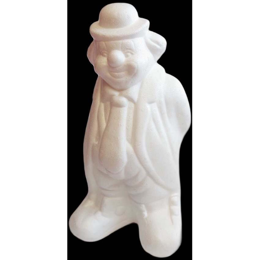 Polystyrénový klaun 32 cm