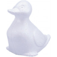 2 ks Polystyrénová kačica 15 X11,5 X H16 cm 