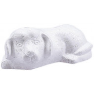 2 ks Polystyrénový pes 10 X 18 X H7 CM 