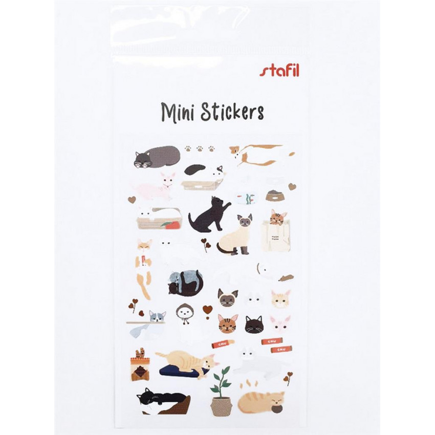 Stafil Samolepky mačky