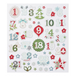 Samolepky čísla-353 Design 22 x 15.5 cm