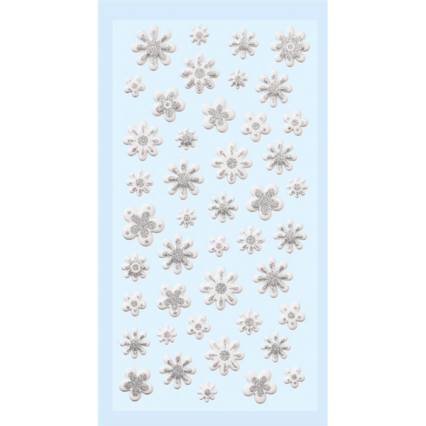 Samolepky Kvety-226  Design 20,5 x 10.5 cm