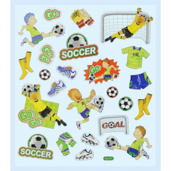 Samolepky Futbal-314 Design 20,5 x 10.5 cm