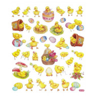 Samolepky Kuriatka -380  20,5 x 10.5 cm