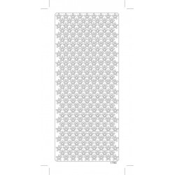 Reliéfne samolepky malé hviezdy zlaté