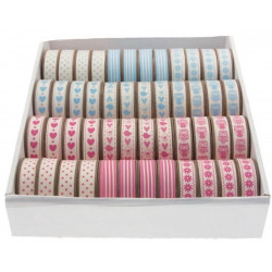 Vianočná stuha látková 15mm 5m