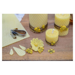 Včelí vosk - plát 22 x 17cm 3ks