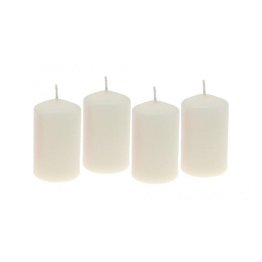 Adventná sviečka krémová 4 ks